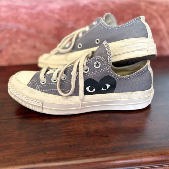 Comme Des Garçons PLAY Converse SZ 7W 5M - Picture 1 of 8